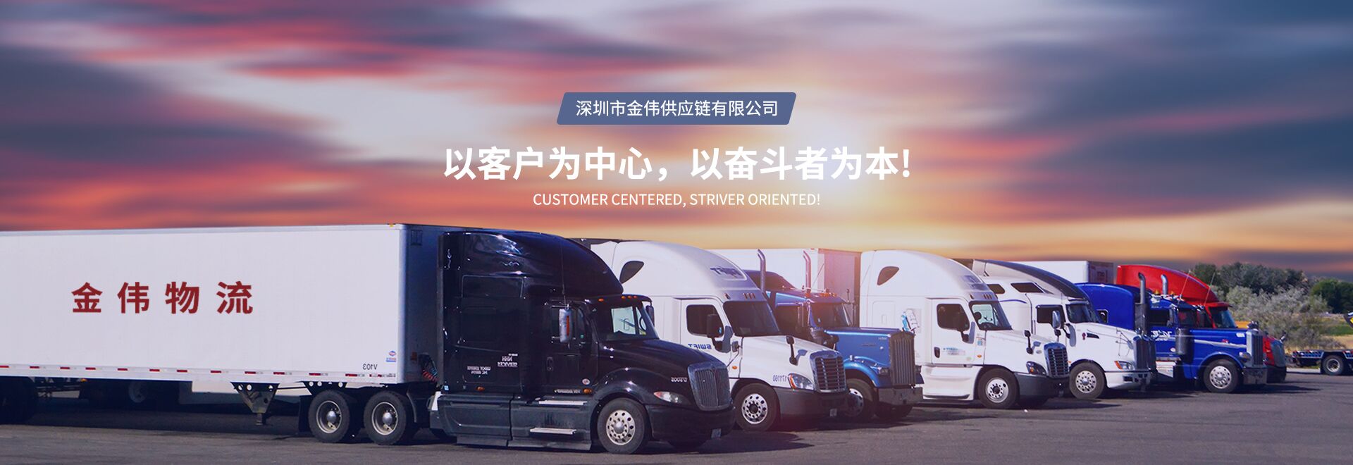 深圳企業官網制作案例_金偉供應鏈